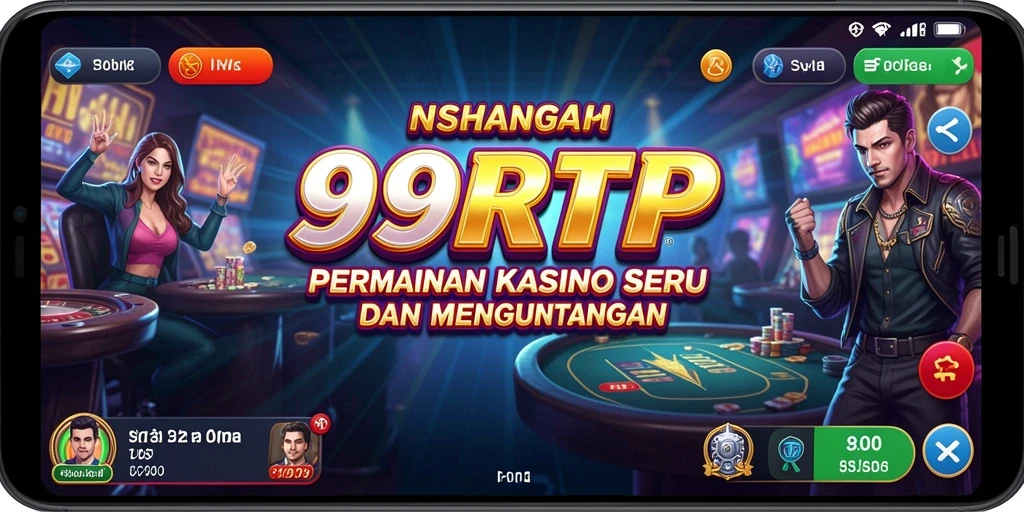 Tampilan menarik dari permainan Kasino di 99RTP yang seru.