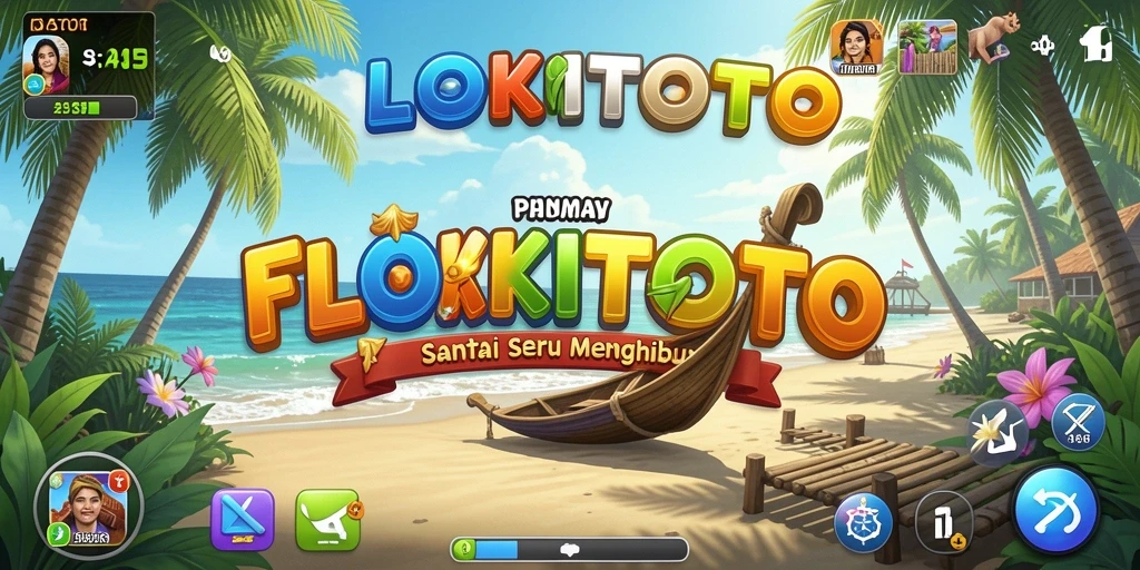 Tampilan menarik dari gameplay <strong>FLOKITOTO</strong> yang menyenangkan dan penuh warna.