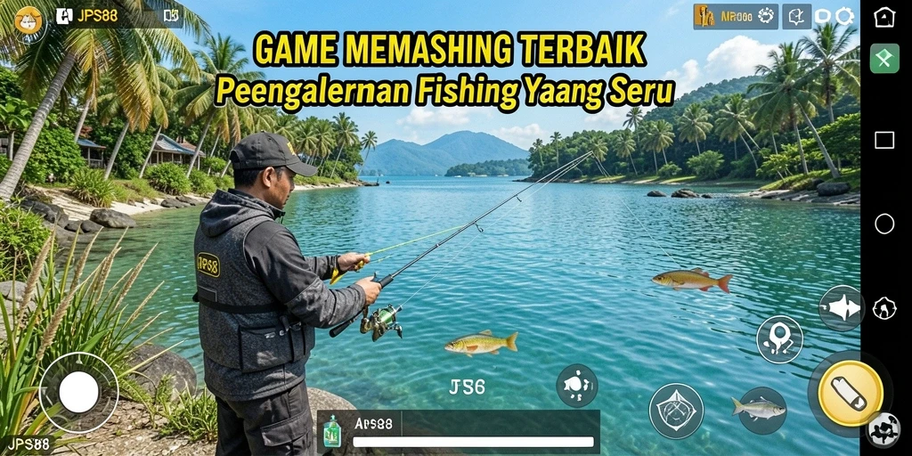 Tampilan gameplay JPS88 yang menampilkan aksi memancing seru dan menyenangkan.