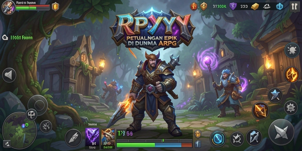 Gameplay seru di RPYYY dengan pertarungan epik dan karakter unik.